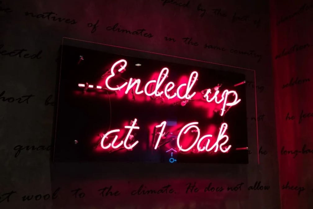 1OAK 上海のイメージヴィジュアル