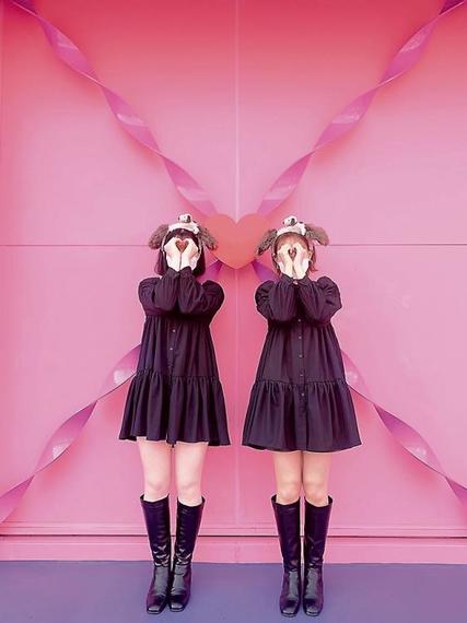 ティアードワンピ