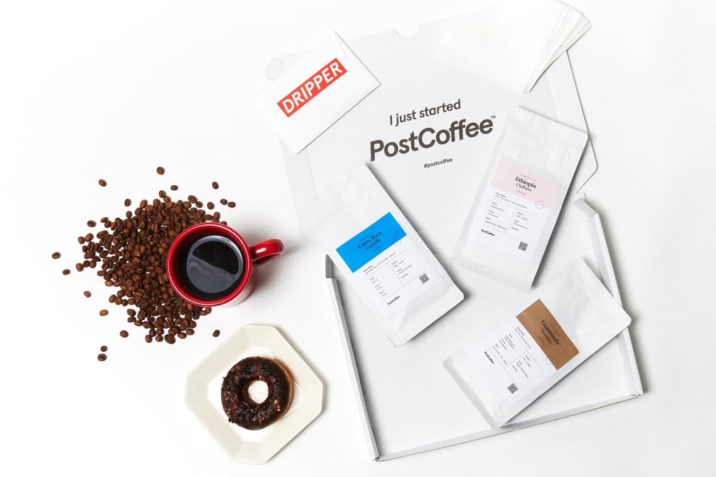 【コーヒーのサブスク】PostCoffeeイメージヴィジュアル