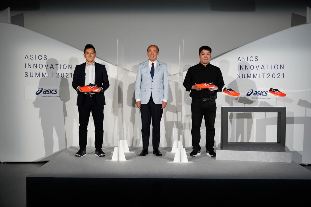 アシックス 廣田社長 メタスピード