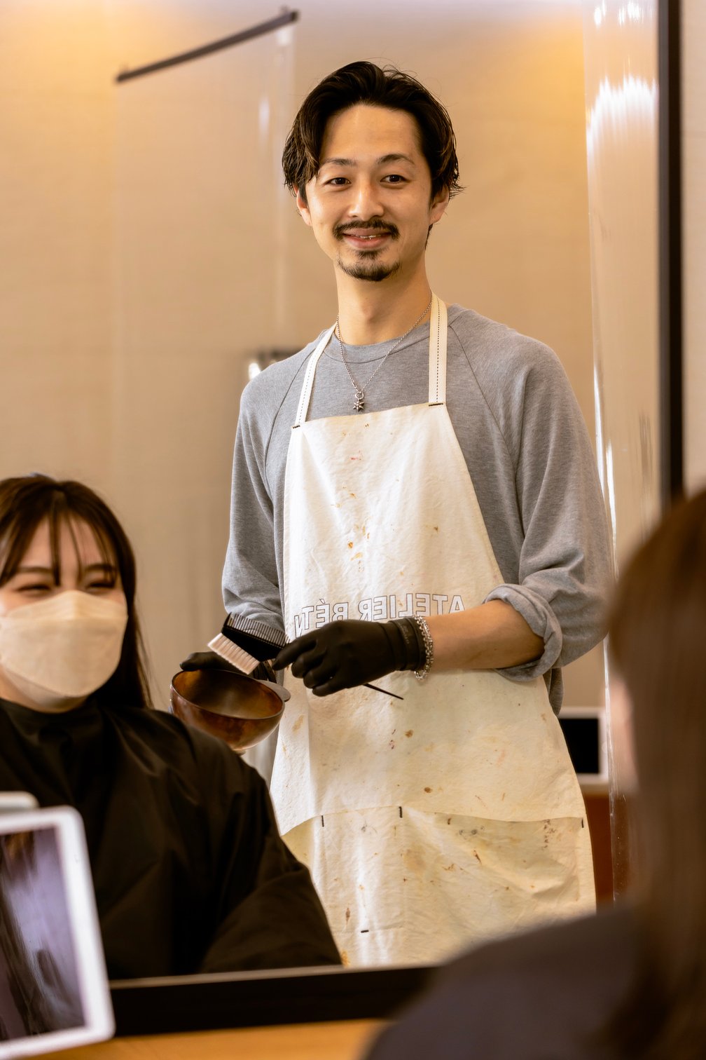 アトリエベトン エプロン 美容師