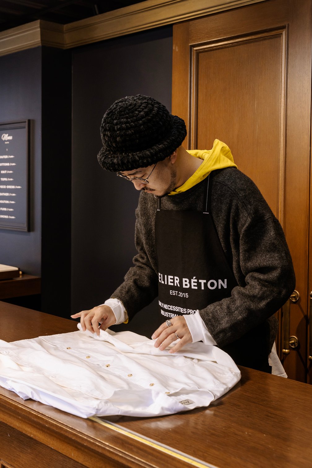 ATELIER BETON アトリエベトン 未使用 エプロン 定価19800