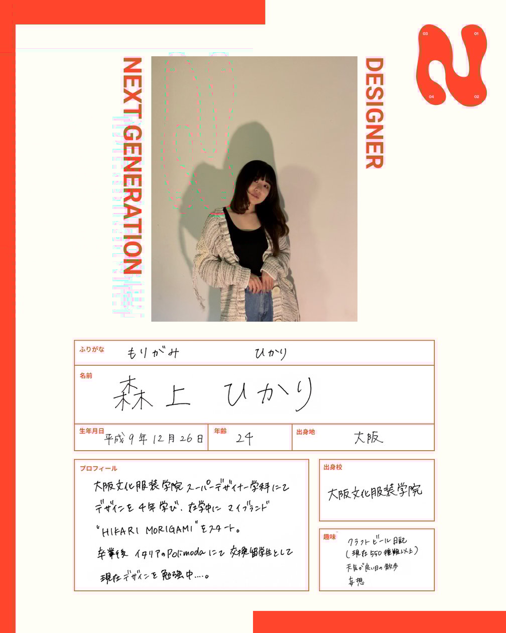 森上ひかり HIKARI MORIGAMI