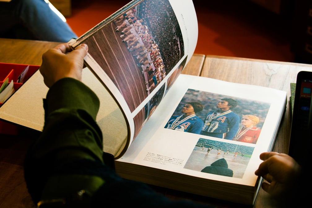 ラムダンが古本屋で見つけた写真集 1964年のオリンピック東京大会を撮影している