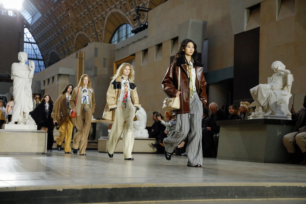 LOUIS VUITTON 2022年秋冬コレクションショー