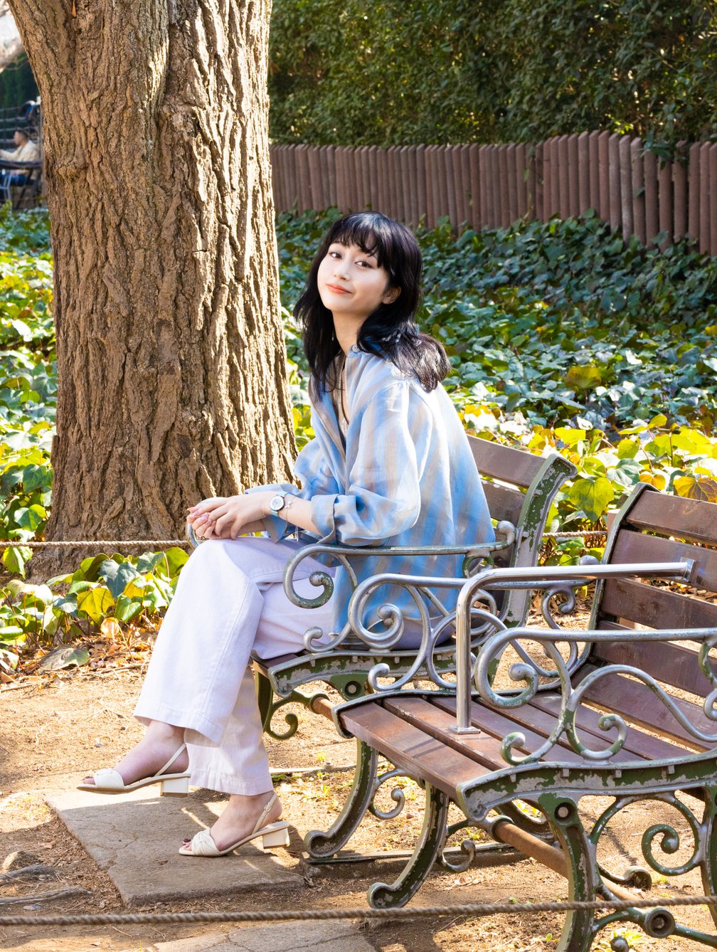 公園での全身カット