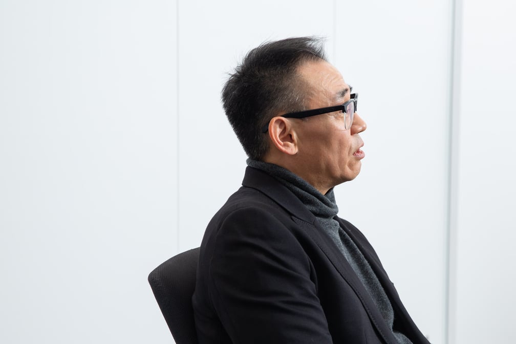 佐々木進社長 横顔