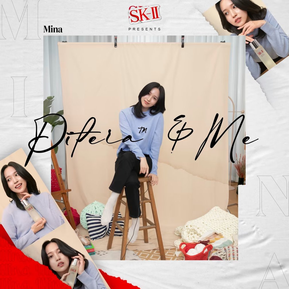 SK-II新アンバサダーのTWICE ミナ
