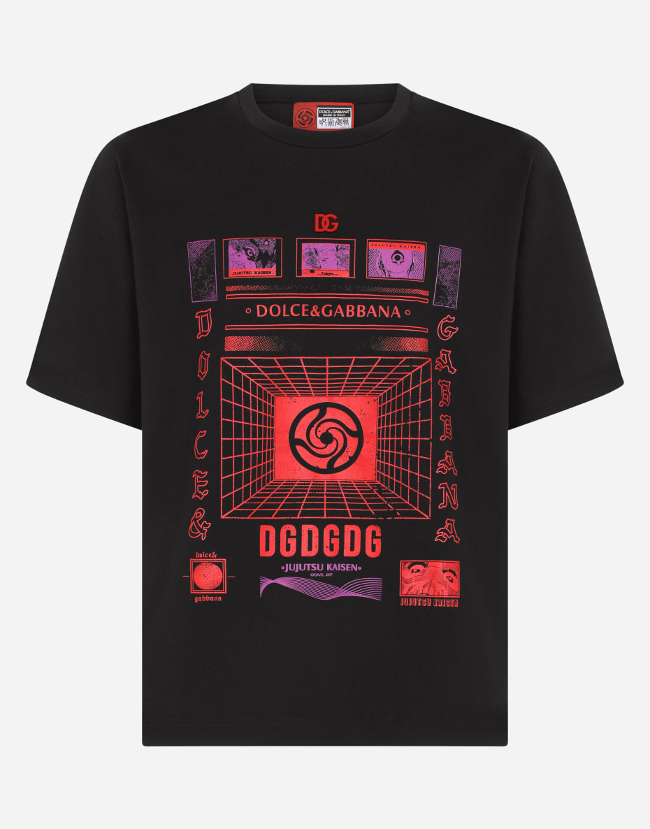 ドルチェ&ガッバーナ と呪術廻戦によるコラボTシャツ