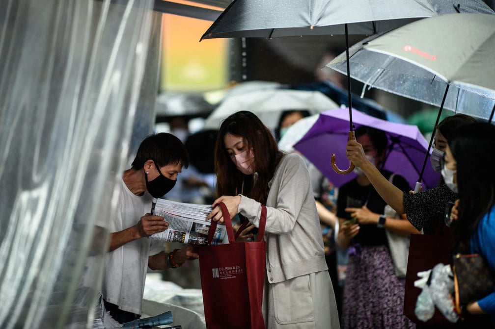 香港のジャーナリスト