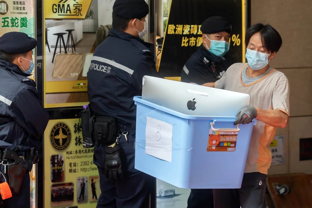 香港のジャーナリスト