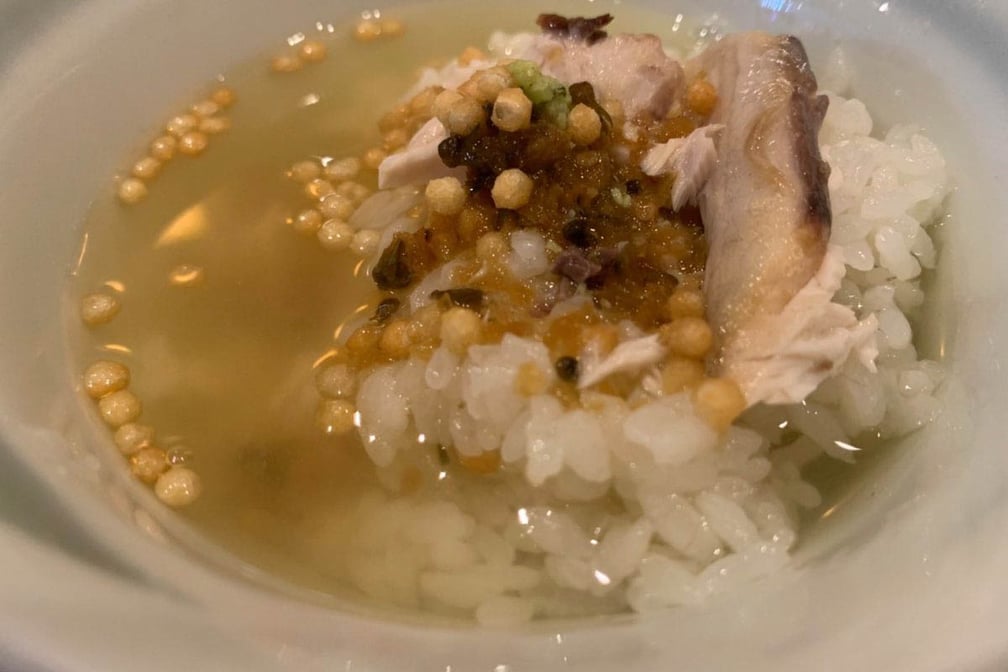 季節のおひつ膳のお茶漬け