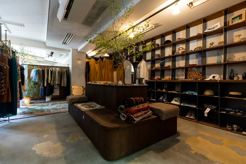 MAN vintageの店内