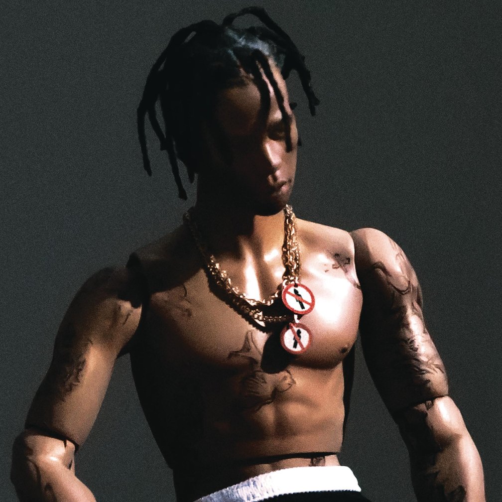 トラヴィス・スコットのデビューアルバム「Rodeo」のアートワーク