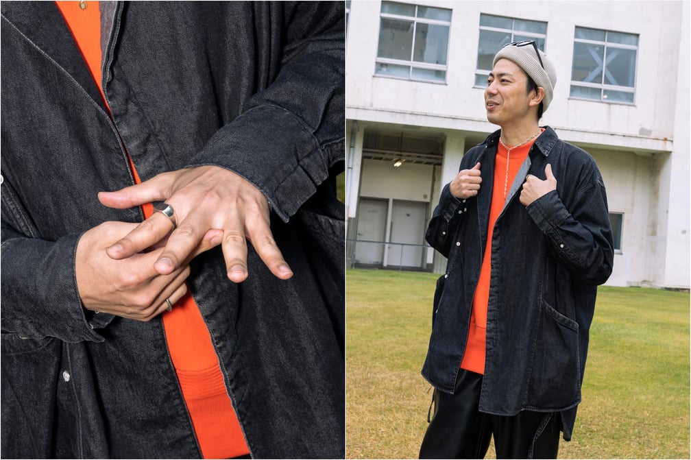 お笑いコンビコットンの西村真二の私服と結婚指輪