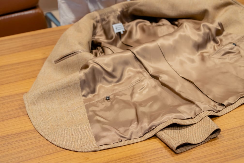 マルジェラのジャケットの平置き