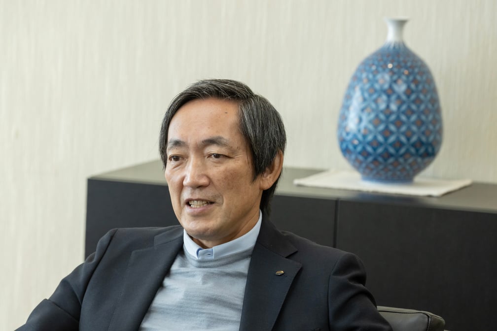 諸藤雅浩氏のインタビューカット
