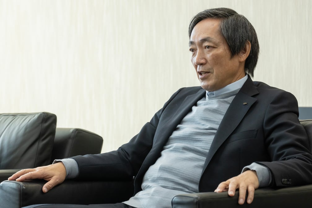 諸藤雅浩氏のインタビューカット