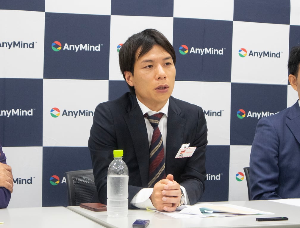 エニーマインドグループの上場記者会見