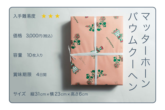 ラッピングされたお菓子のパッケージ