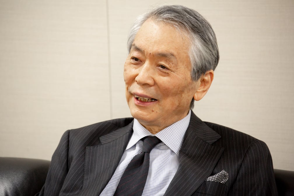 インタビューの様子
