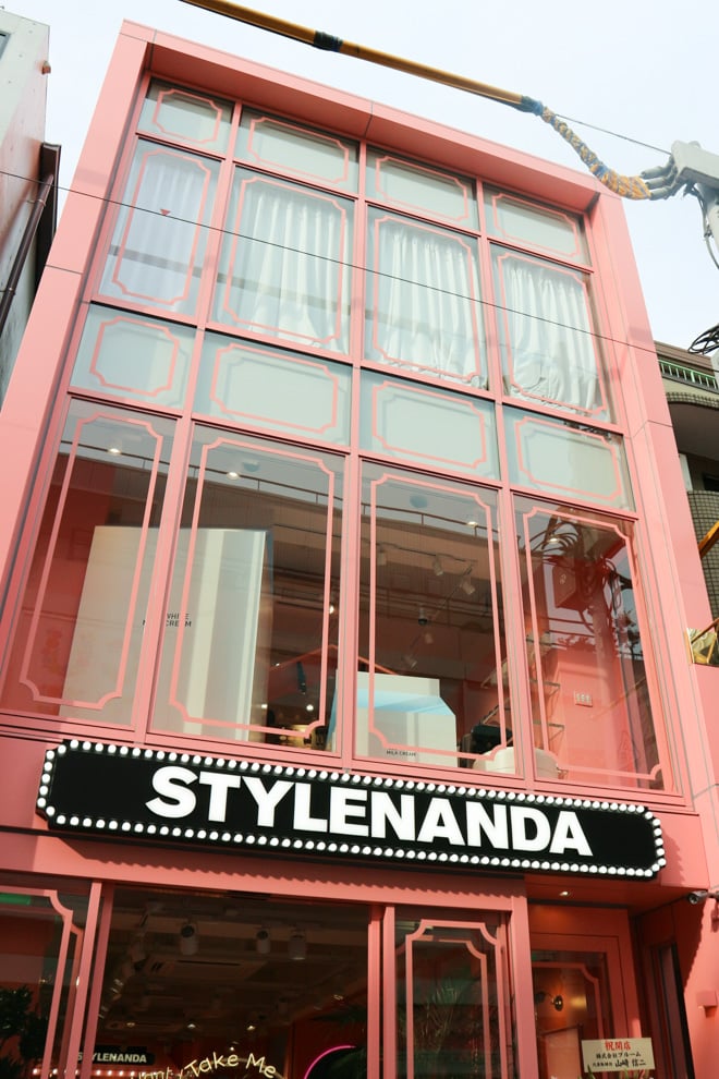 3CE STYLENANDA HARAJUKU STORE 外観