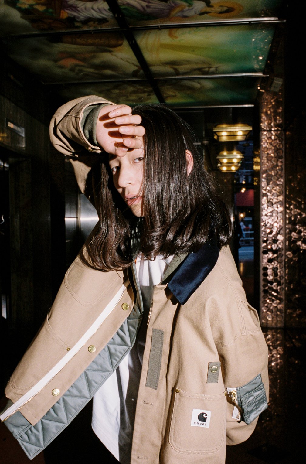 「a magazine curated by sacai」ページ