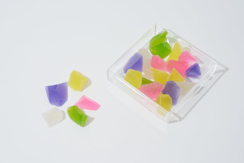 カラフルな砂糖菓子