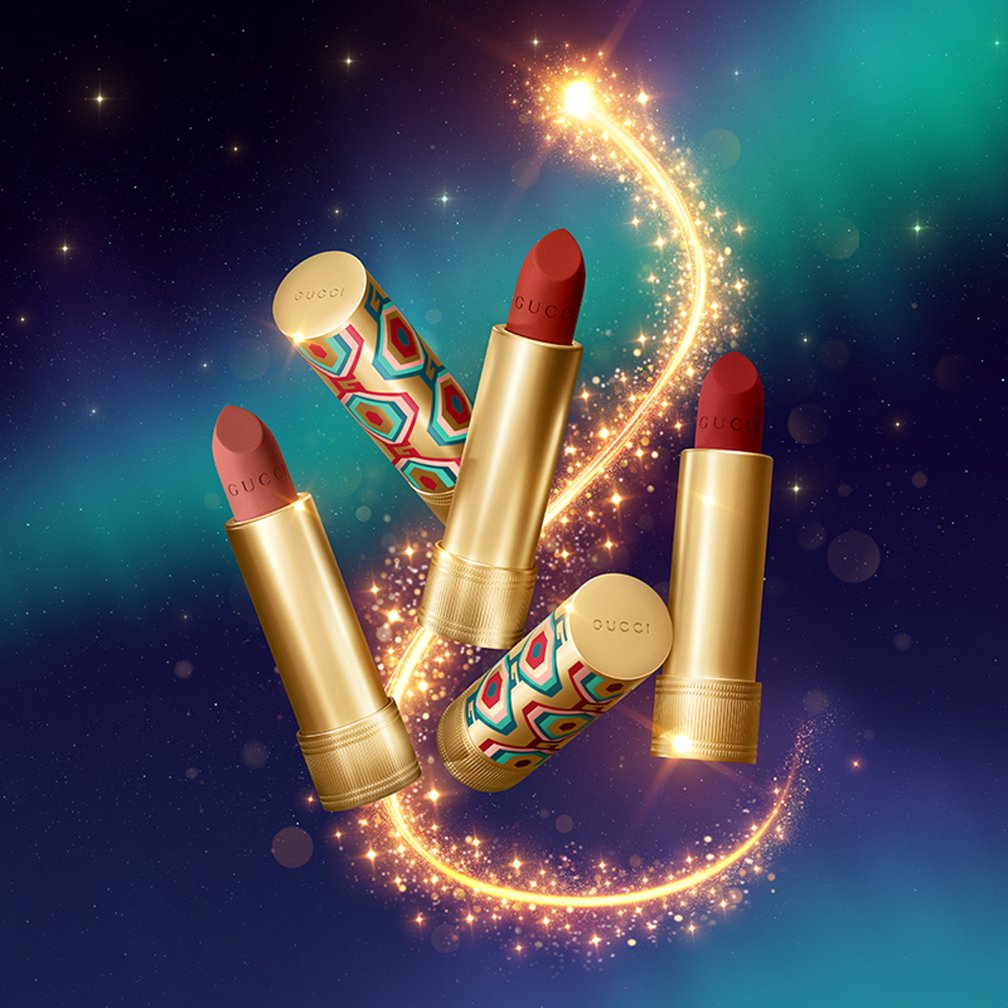GUCCI BEAUTY 2023ホリデー イメージビジュアル