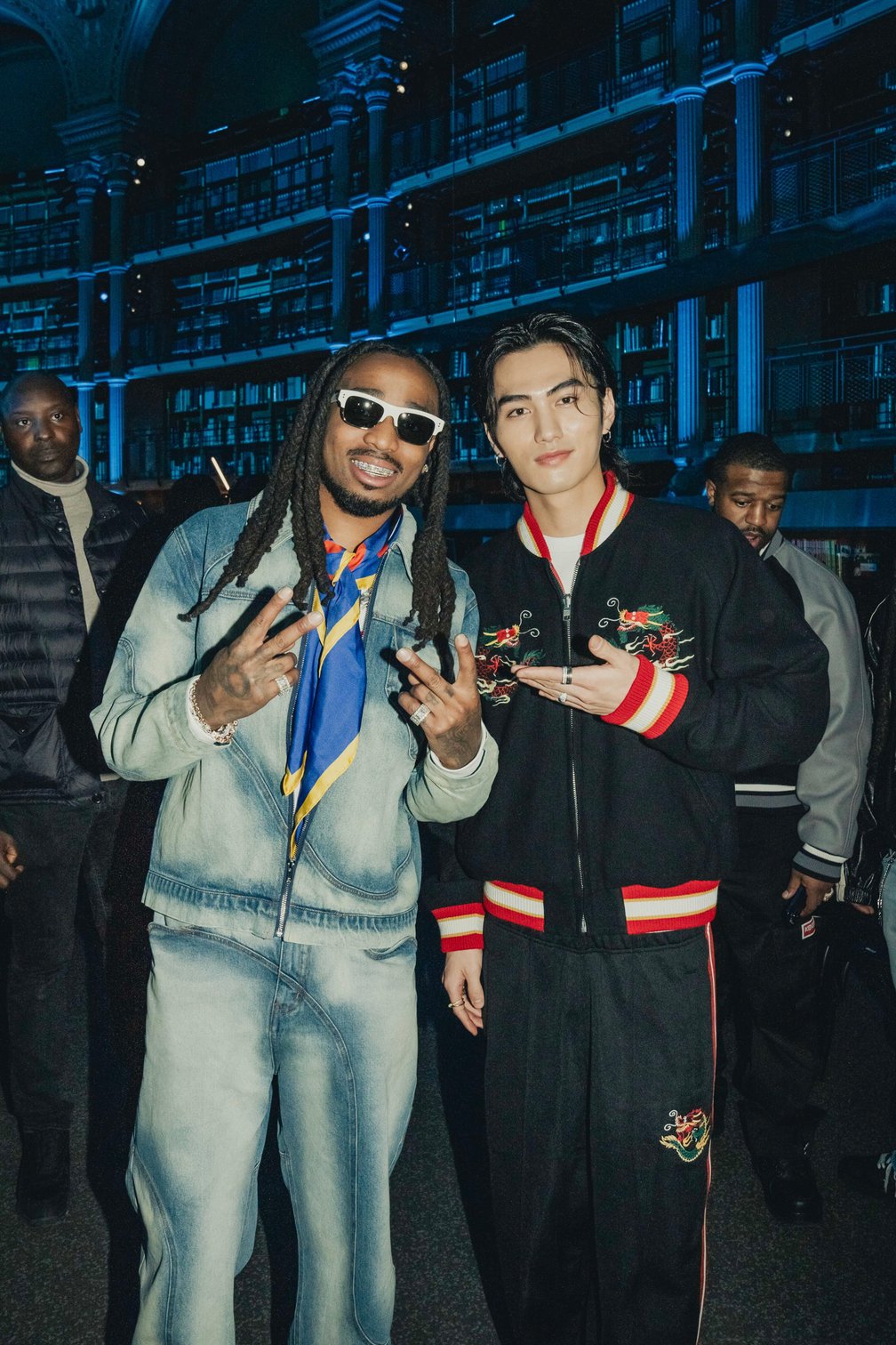 米ラッパー クエヴォ(Quavo)と大平修蔵