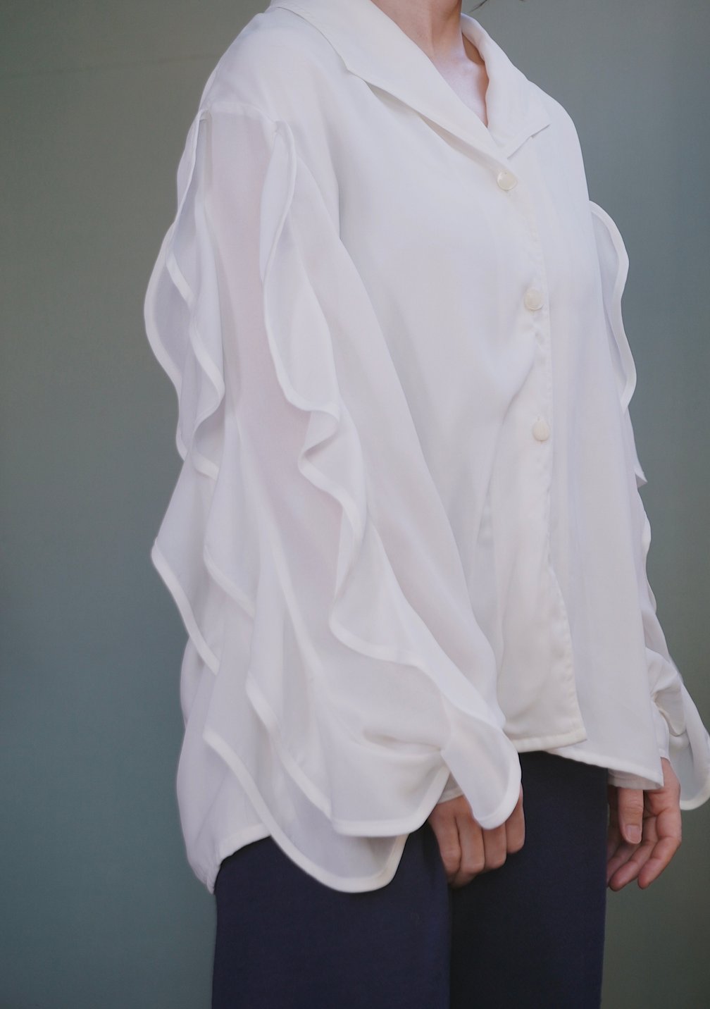 Frill Sleeve Shirt