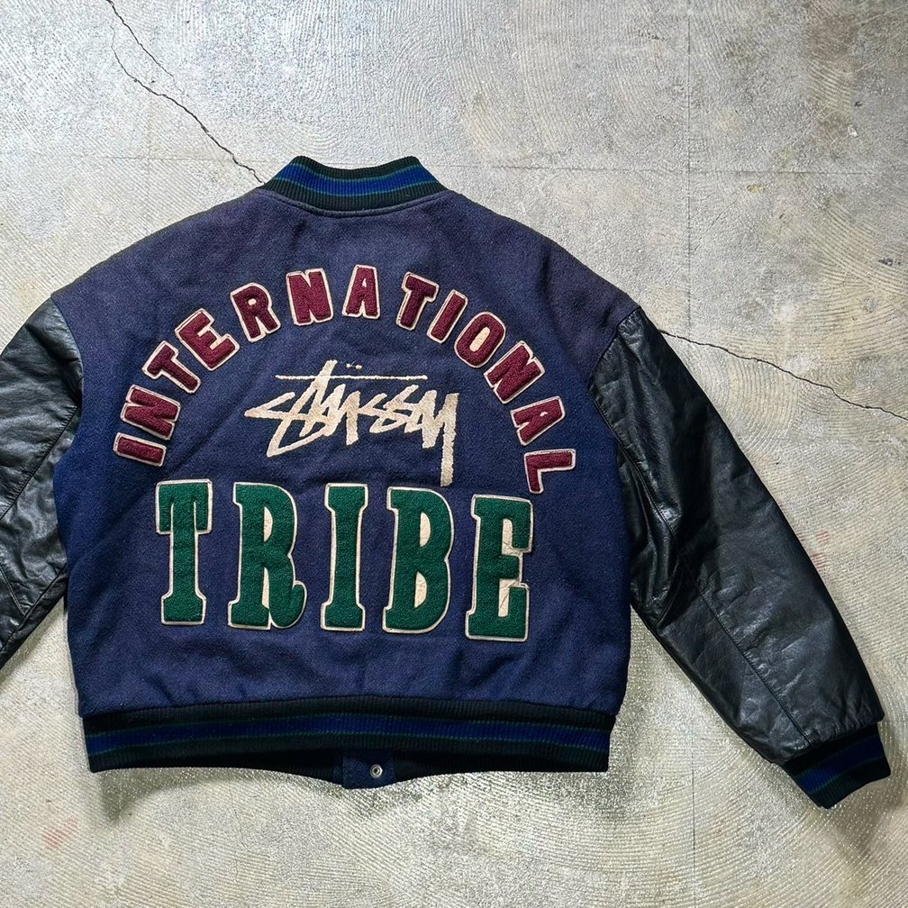 OLD STUSSY Stadium Jacket