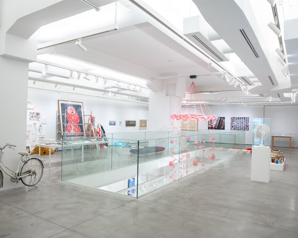 山縣良和個展、展示風景