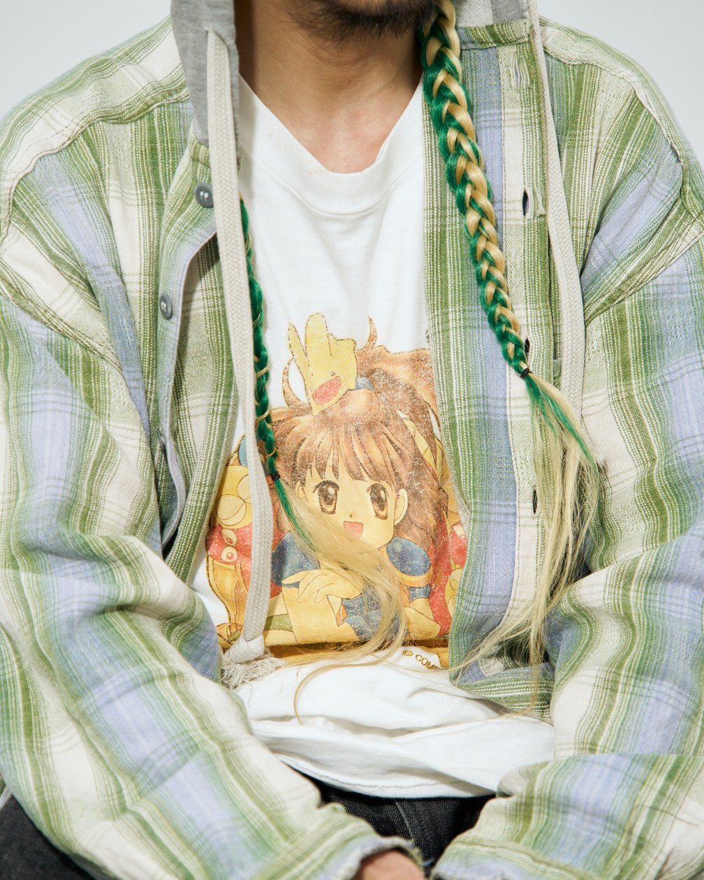 Tシャツのアップ