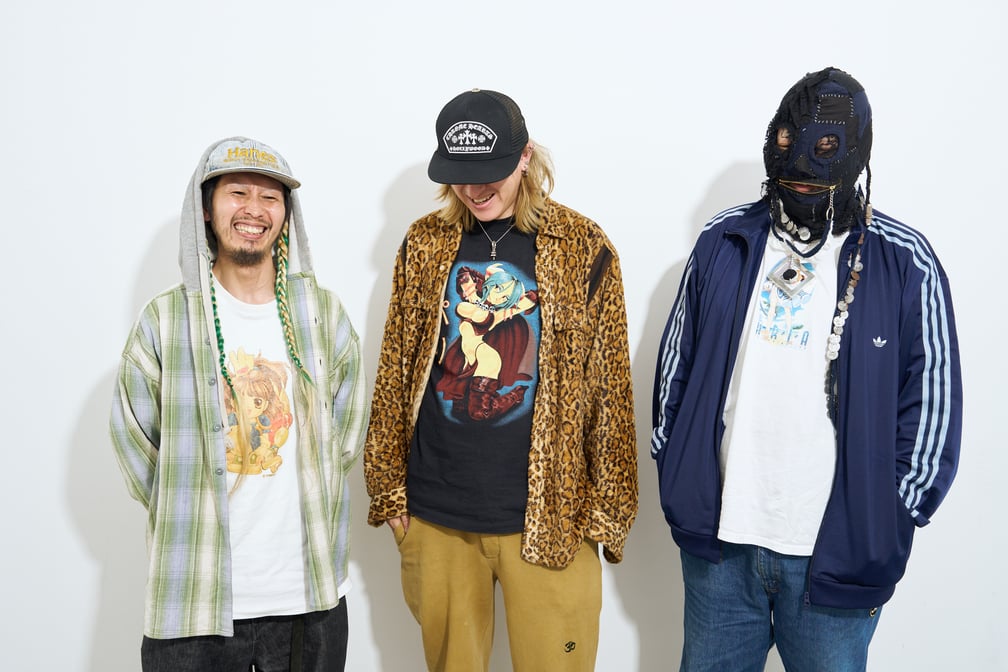 3人の集合ショット
