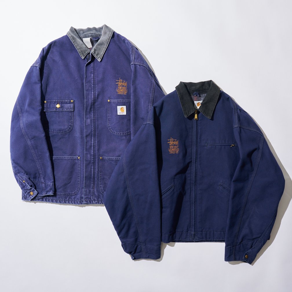 名作】 stussy x carhartt コラボレーション ハット