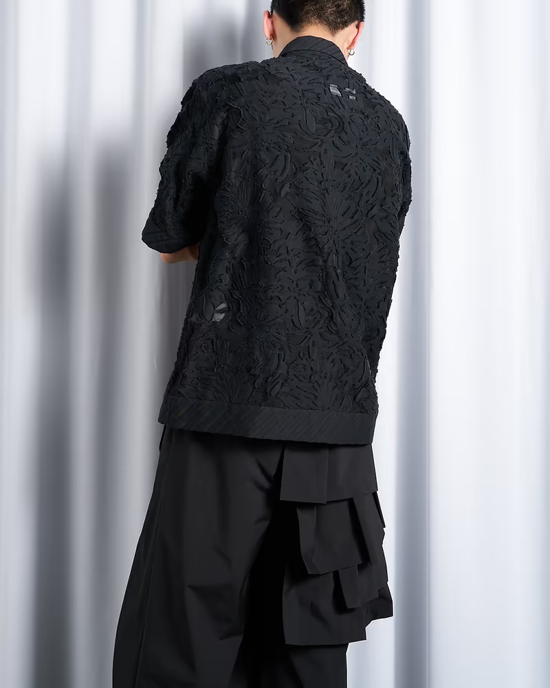 タークのジャカードシャツ