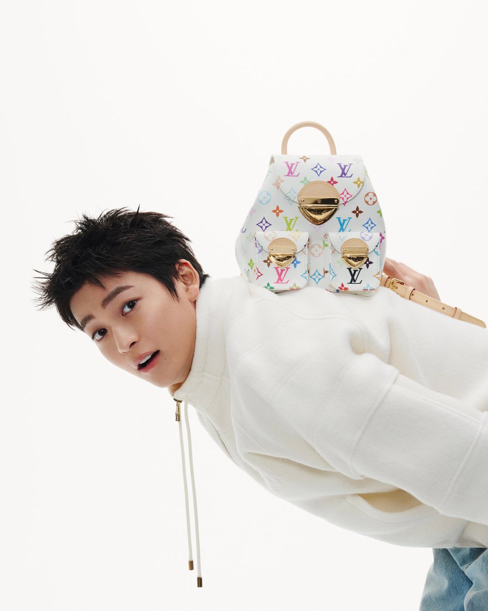 高橋文哉とLOUIS VUITTON × MURAKAMI バッグ