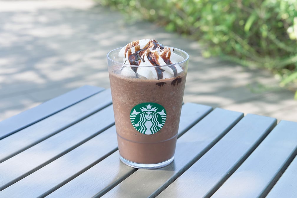 ダークモカチップフラペチーノのカスタム