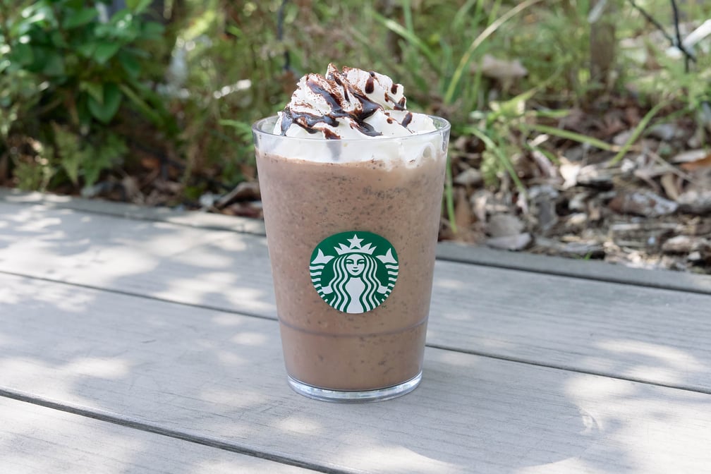 ダークモカチップフラペチーノのカスタム