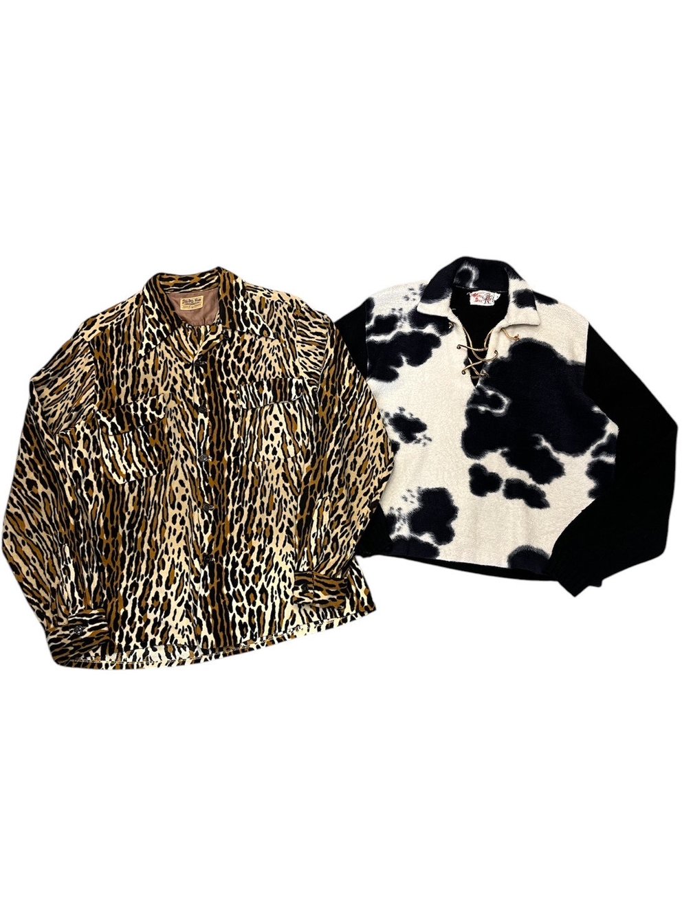 1950s animal pattern shirt