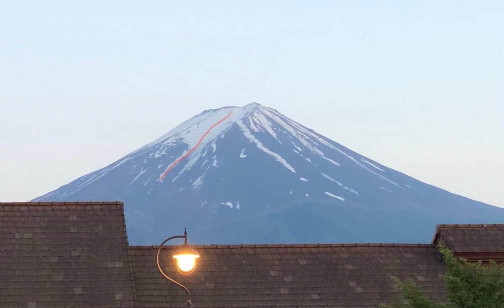 富士山 スキーマウンテニアリング