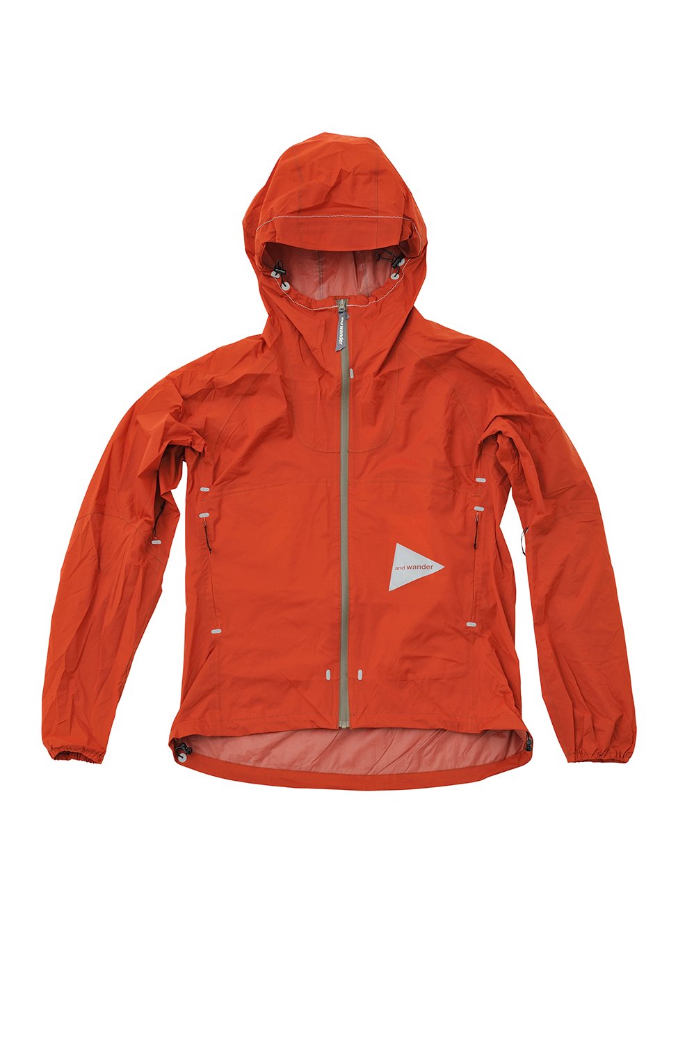 アンドワンダー light rain jacket