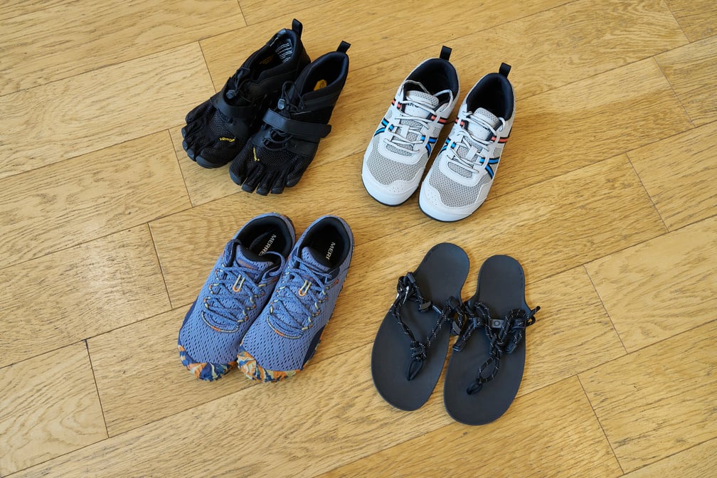 ベアフットランニングシューズ