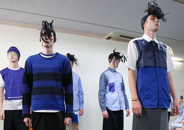 【名作】GANRYU ギャルソン期　後染め　2014 サルエル 名作】GANRYU ギャルソン期 後染め 2014 サルエル 名作】GANRYU