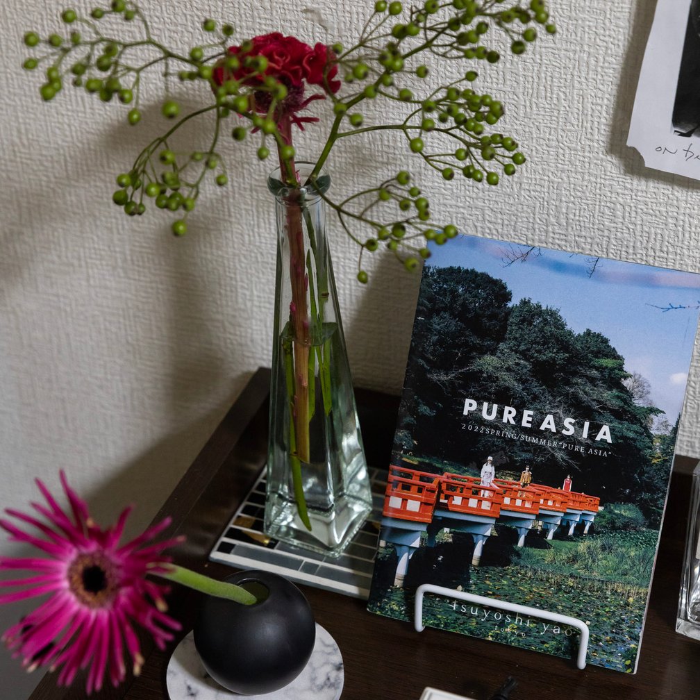 花瓶に生けられた花
