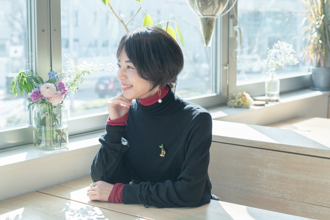 福本敦子さん Image by FASHIONSNAP
