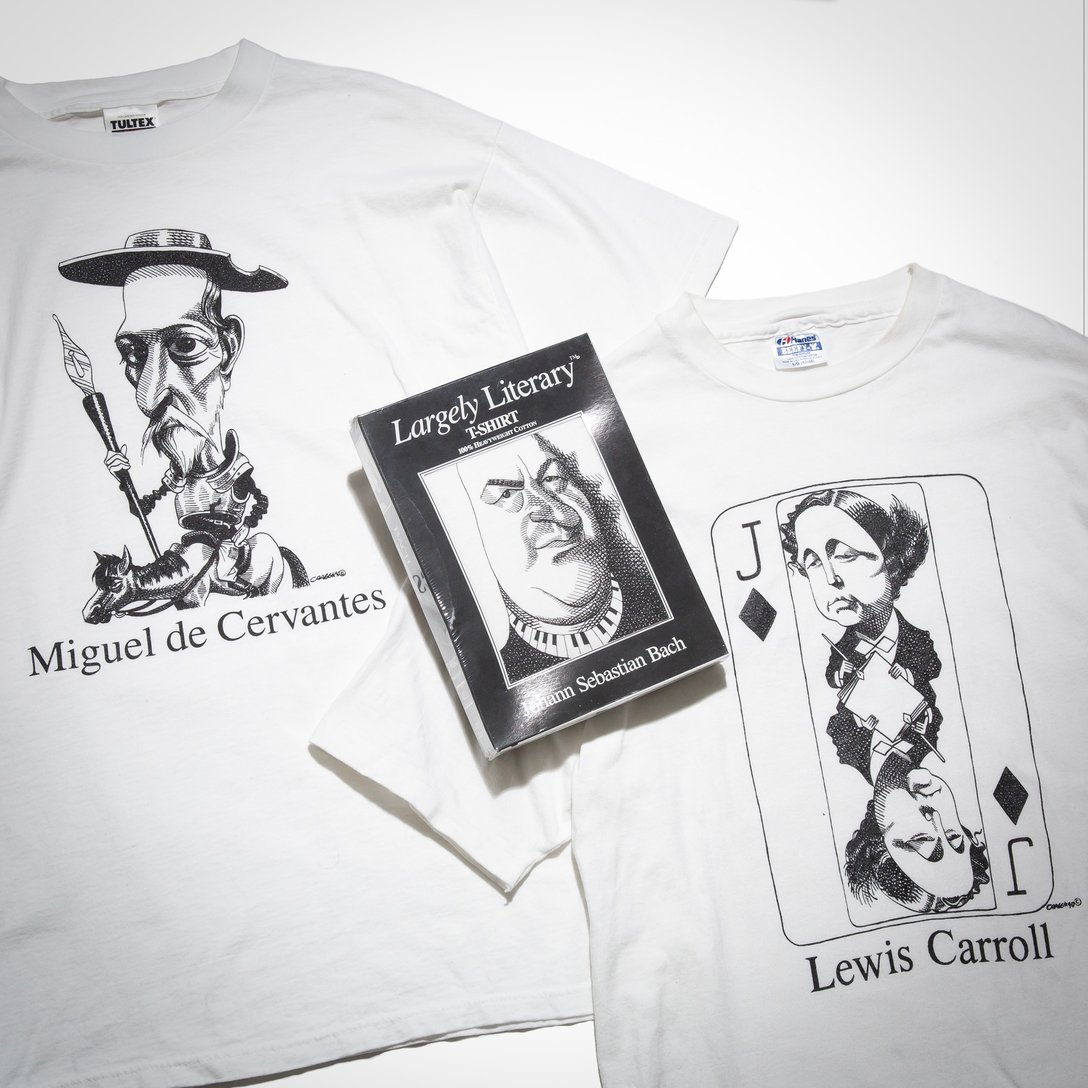 90s Largely Literary ルイスキャロル Tシャツ XL33000で即決希望です