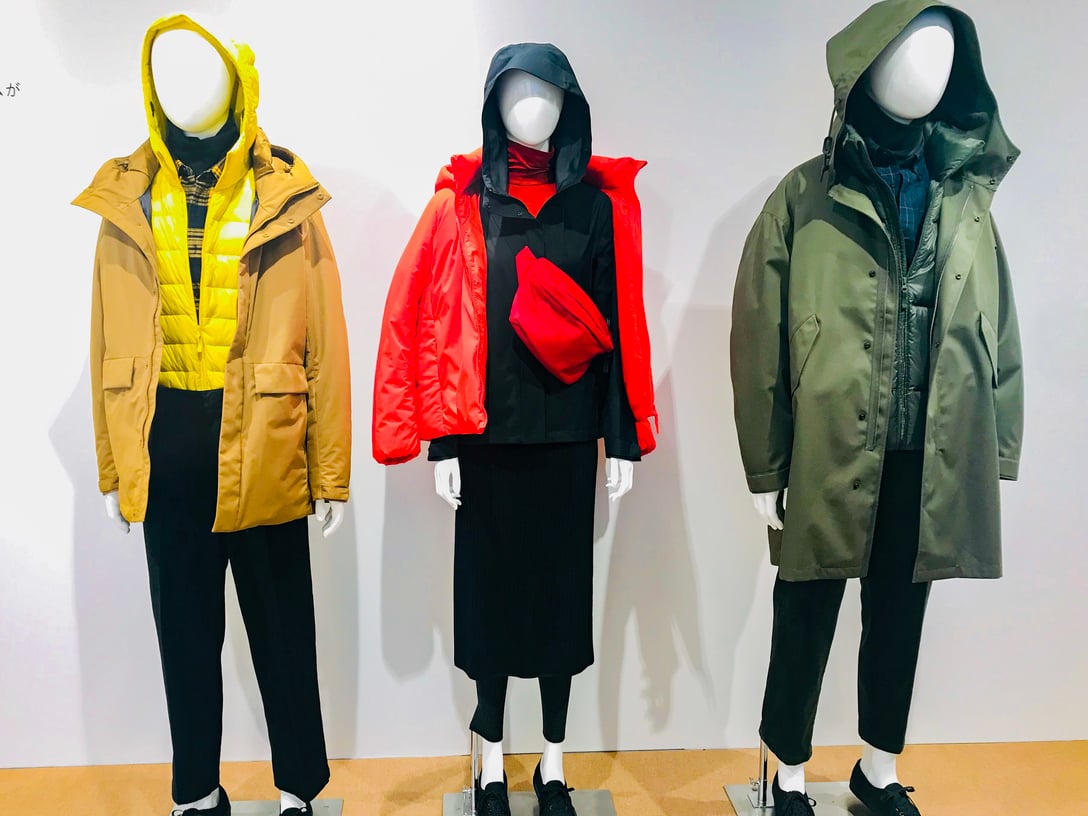 ユニクロ2019年秋冬コレクション展示会より Image by FASHIONSNAP