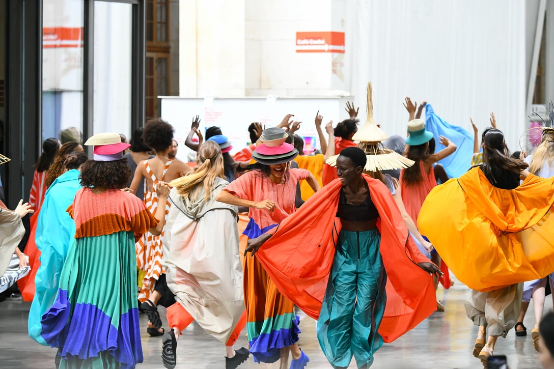 ISSEY MIYAKE 2020年春夏コレクション Image by FASHIONSNAP(Koji Hirano)
